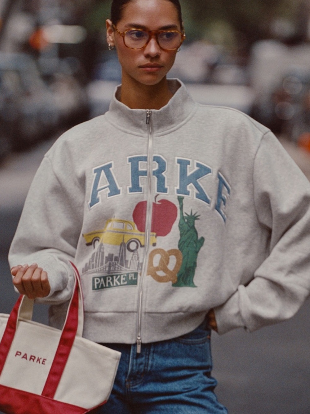 PARKE MOCKNECK ZIP UP NYC